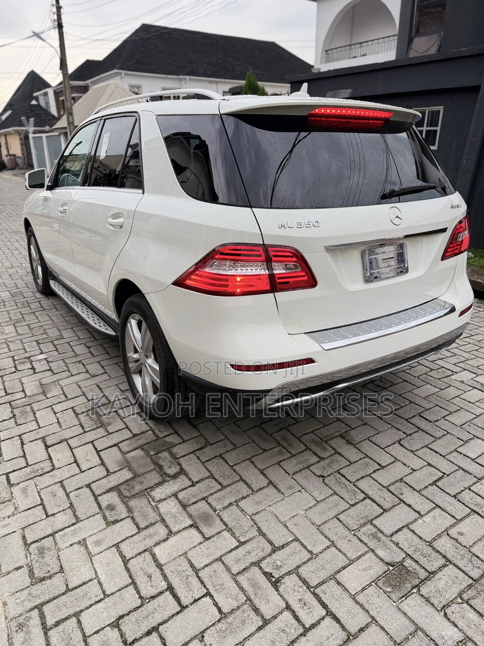 Mercedes-Benz M Class ML 350 4Matic 2013 White