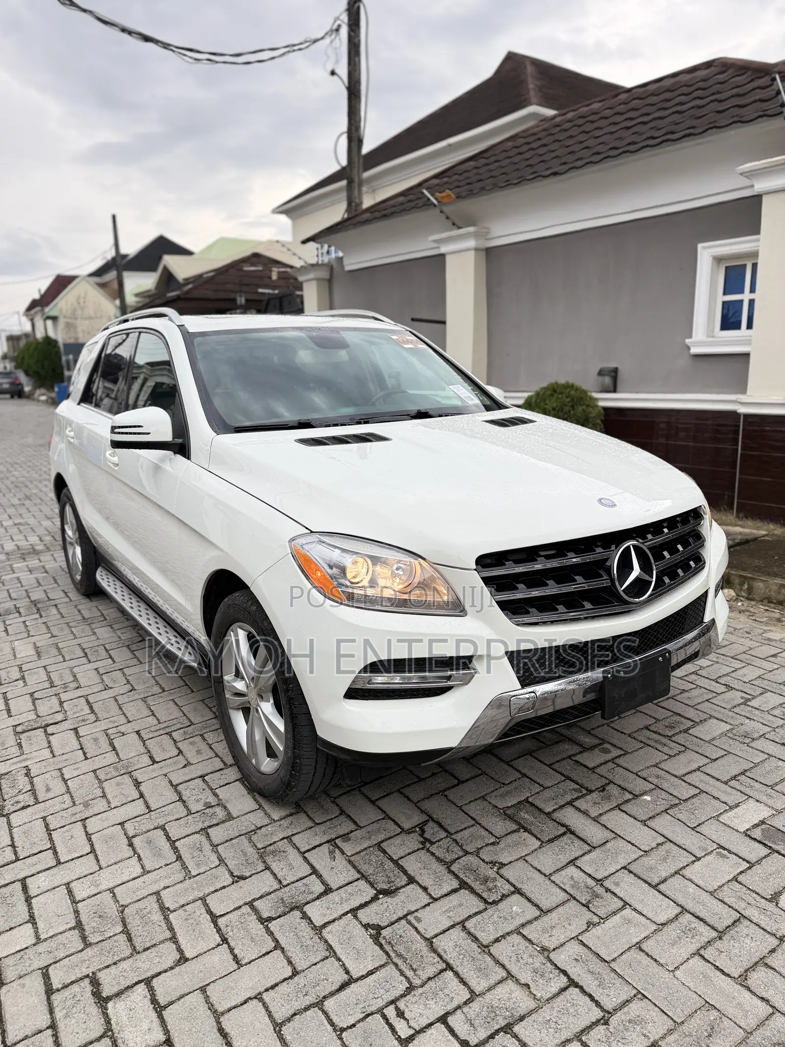 Mercedes-Benz M Class ML 350 4Matic 2013 White
