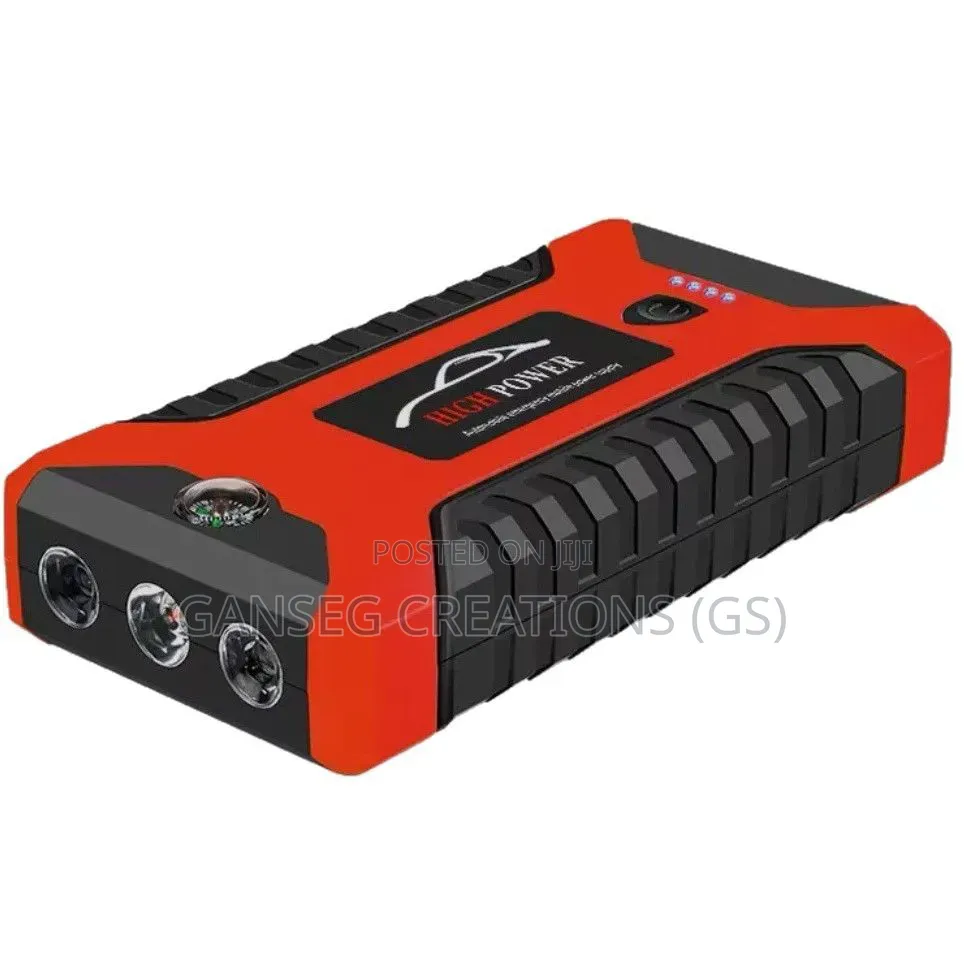 Air Pump With Battery Ignition Emergency Jump Starter Car Power Supply