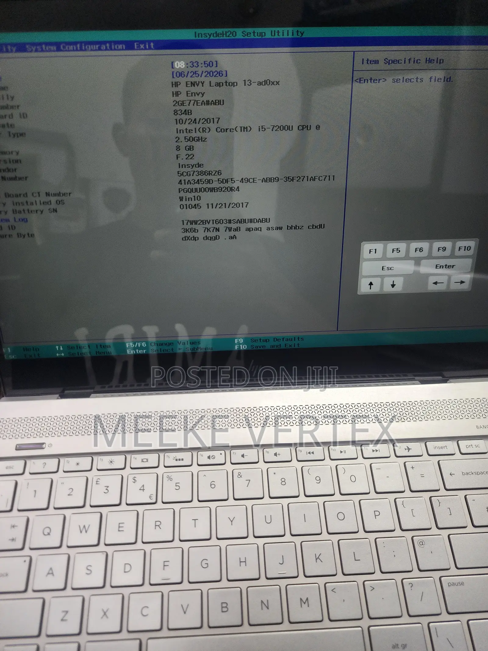 Laptop HP Envy 13 8GB Intel Core i5 SSD 256GB
