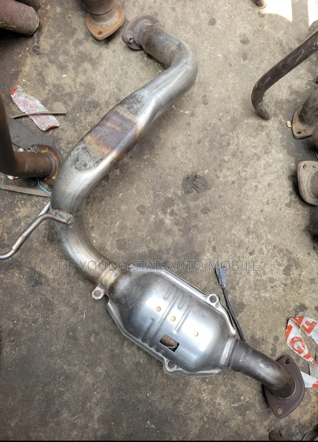 Direct Tokunbo Left Side Center Catalyst for Toyota Tacoma 2018 Model