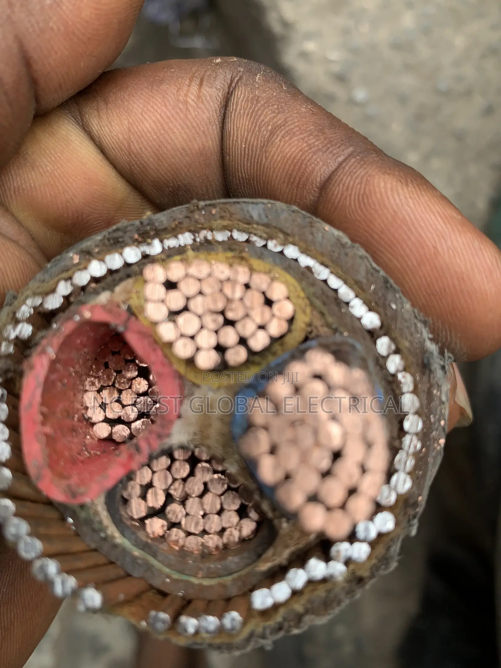 4core X 120mm Armoured Cable Nigerchin