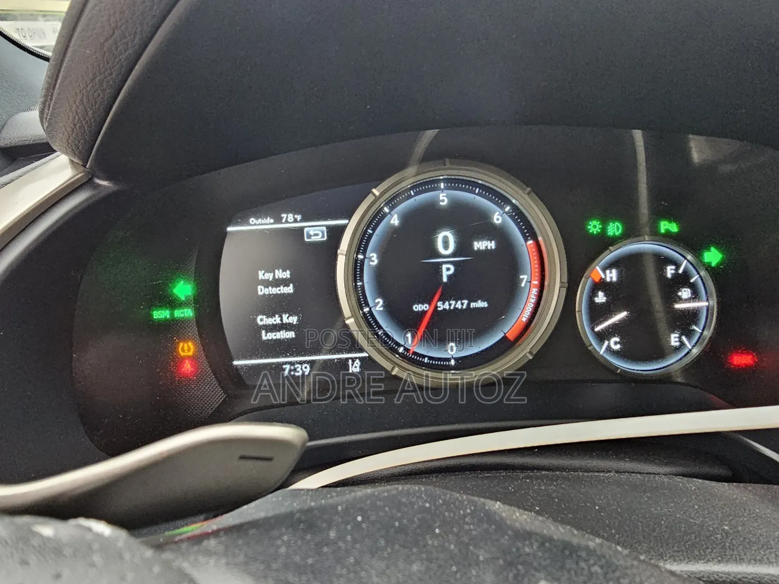 Lexus RX 2018 Black