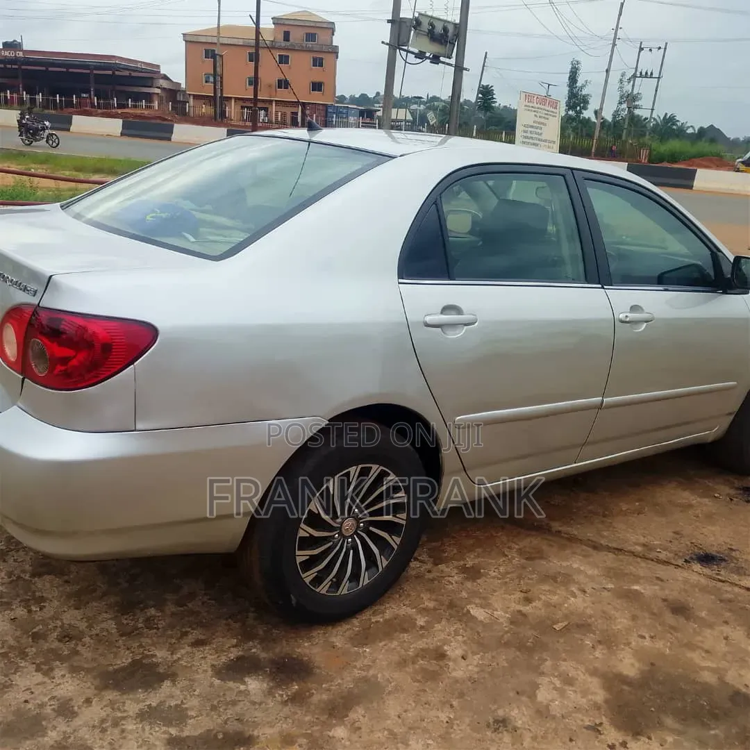 Toyota Corolla S 2007 Silver