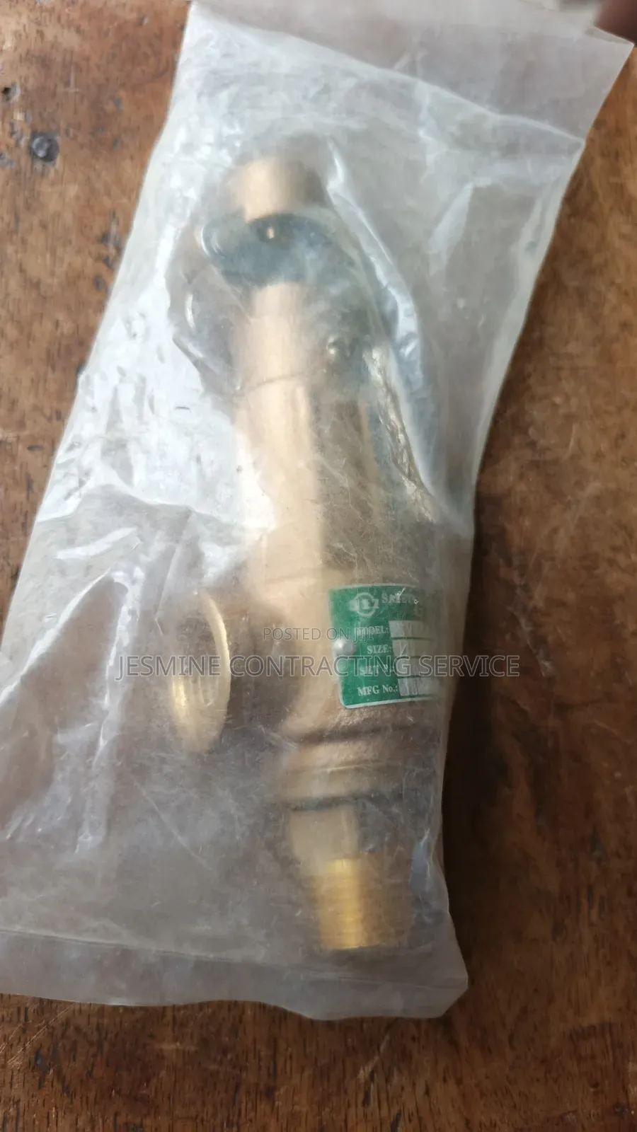 1" Pressure Relief Valve