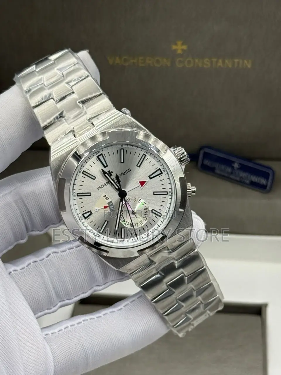 Vacheron Constantin Quality Luxury Men Chain Wristwatch