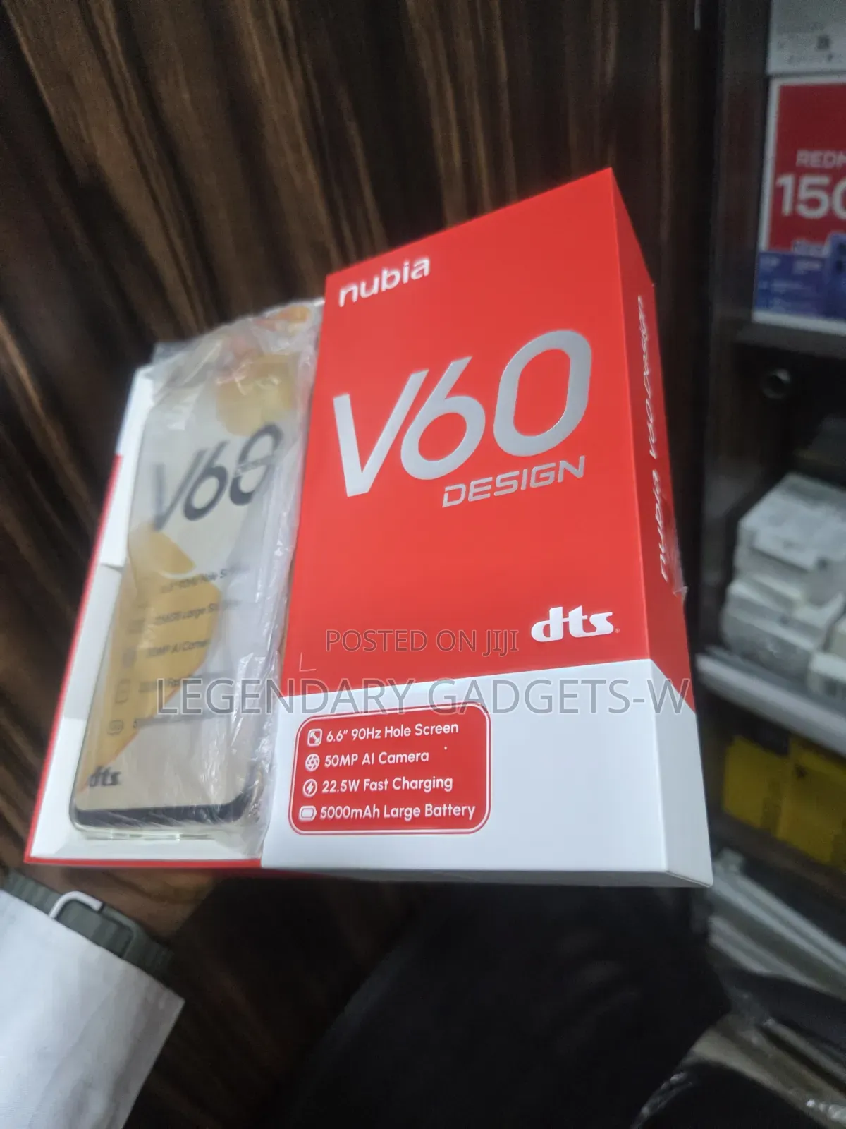 New ZTE Nubia V60 Design 256 GB Blue