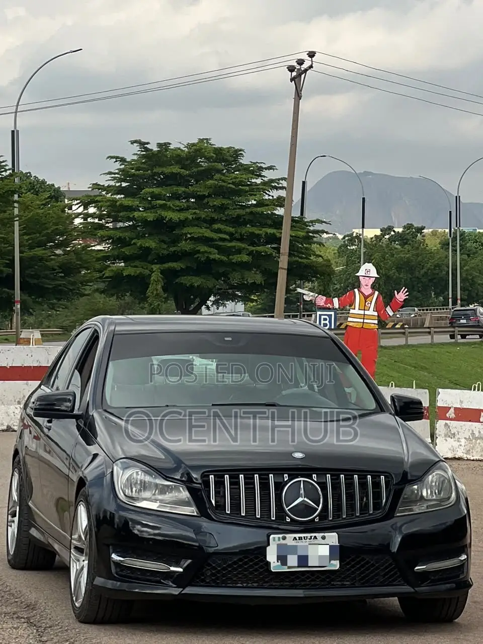 Mercedes-Benz C300 Luxury 4Matic Sedan AWD (3.5L 6cyl 7A) 2014 Black
