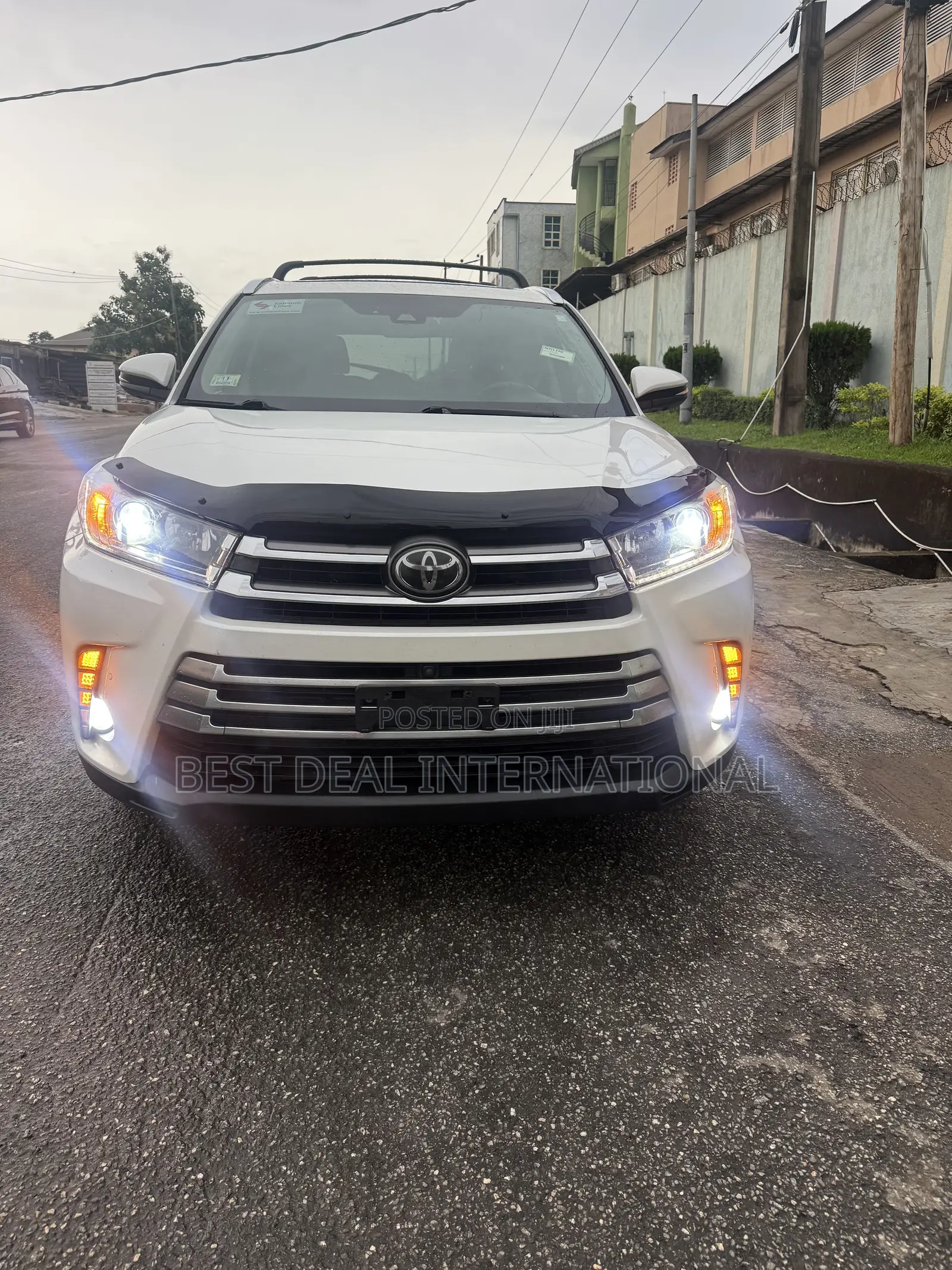 Toyota Highlander Limited Platinum 4x4 V6 (3.5L 6cyl 8A) 2018 White