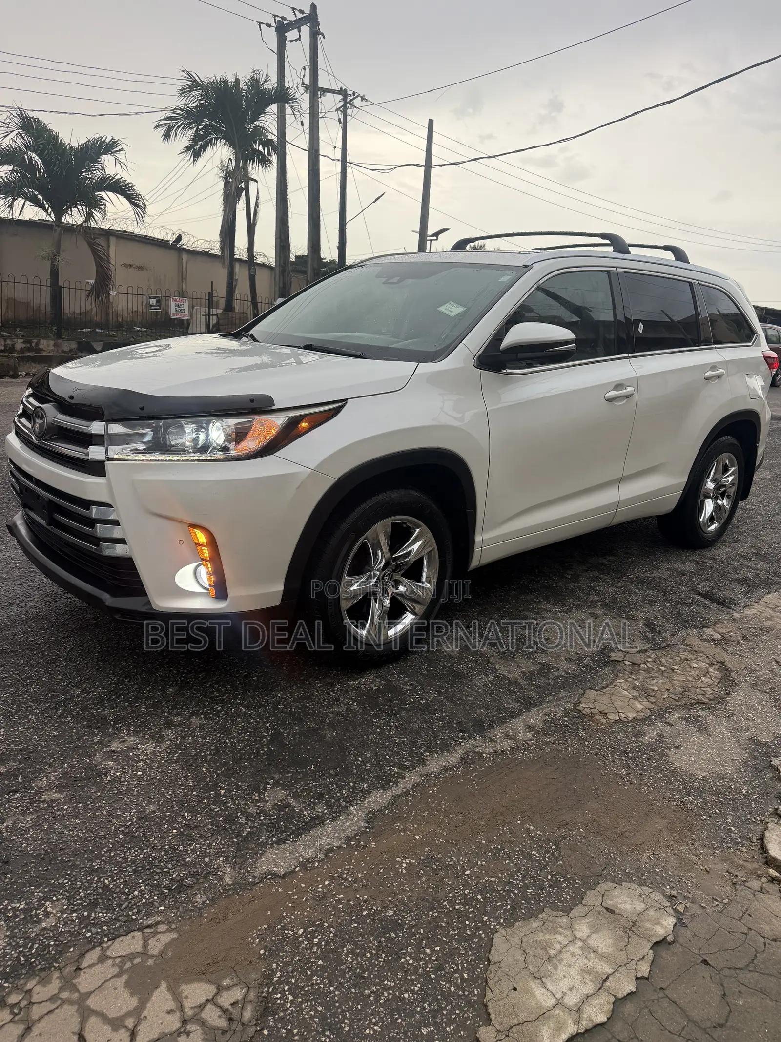 Toyota Highlander Limited Platinum 4x4 V6 (3.5L 6cyl 8A) 2018 White