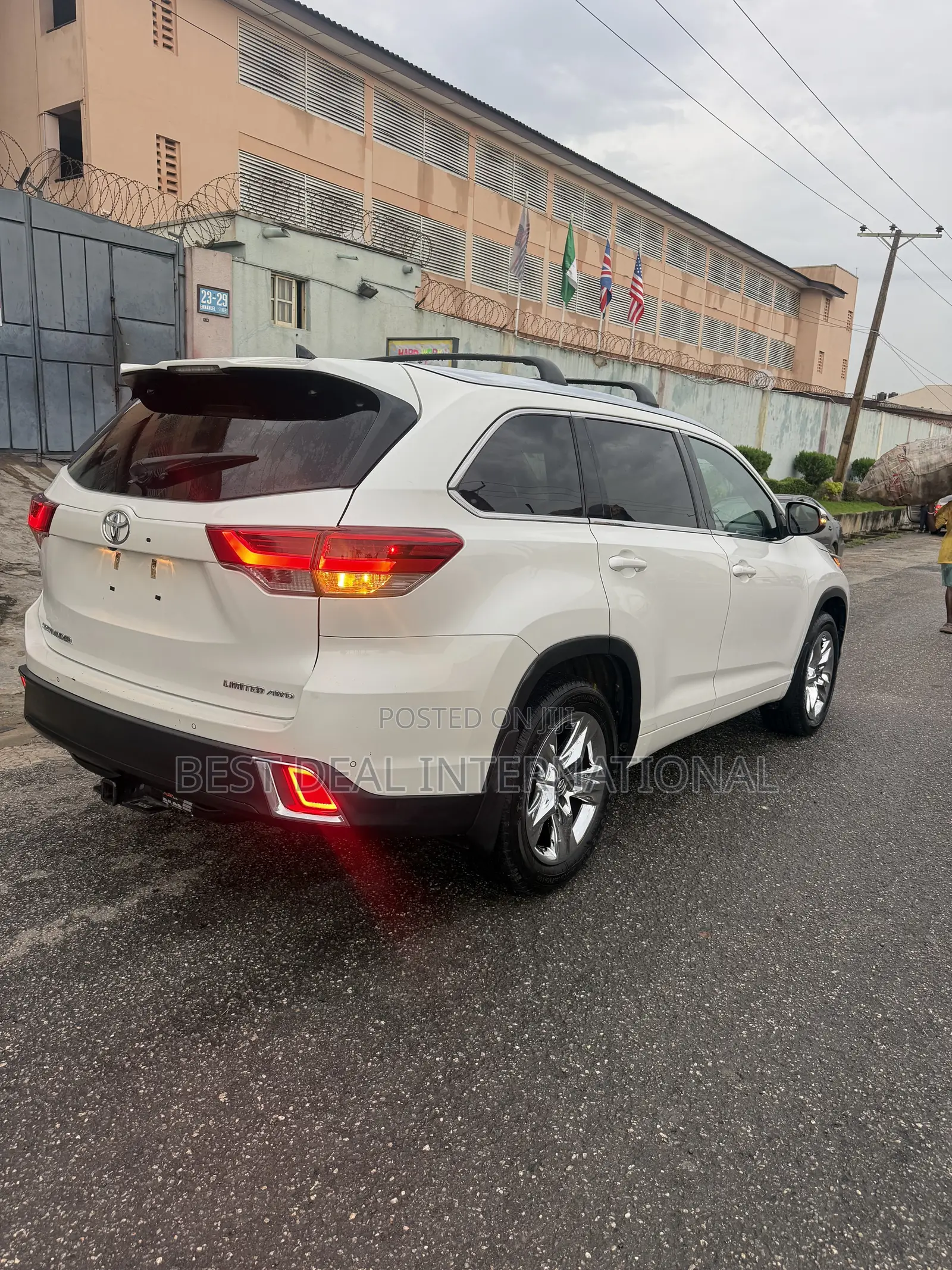 Toyota Highlander Limited Platinum 4x4 V6 (3.5L 6cyl 8A) 2018 White