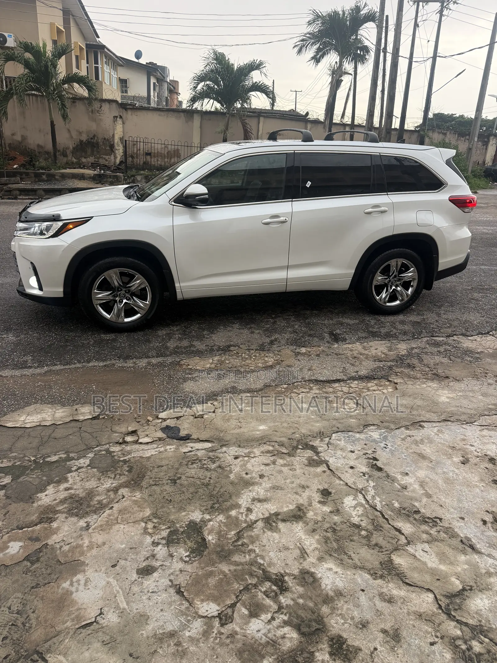 Toyota Highlander Limited Platinum 4x4 V6 (3.5L 6cyl 8A) 2018 White