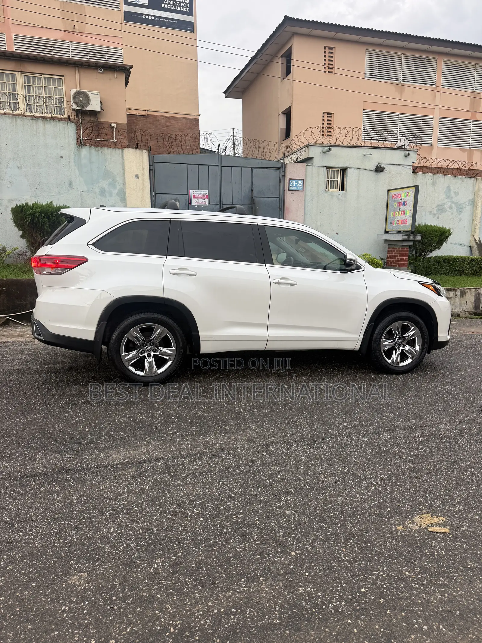 Toyota Highlander Limited Platinum 4x4 V6 (3.5L 6cyl 8A) 2018 White