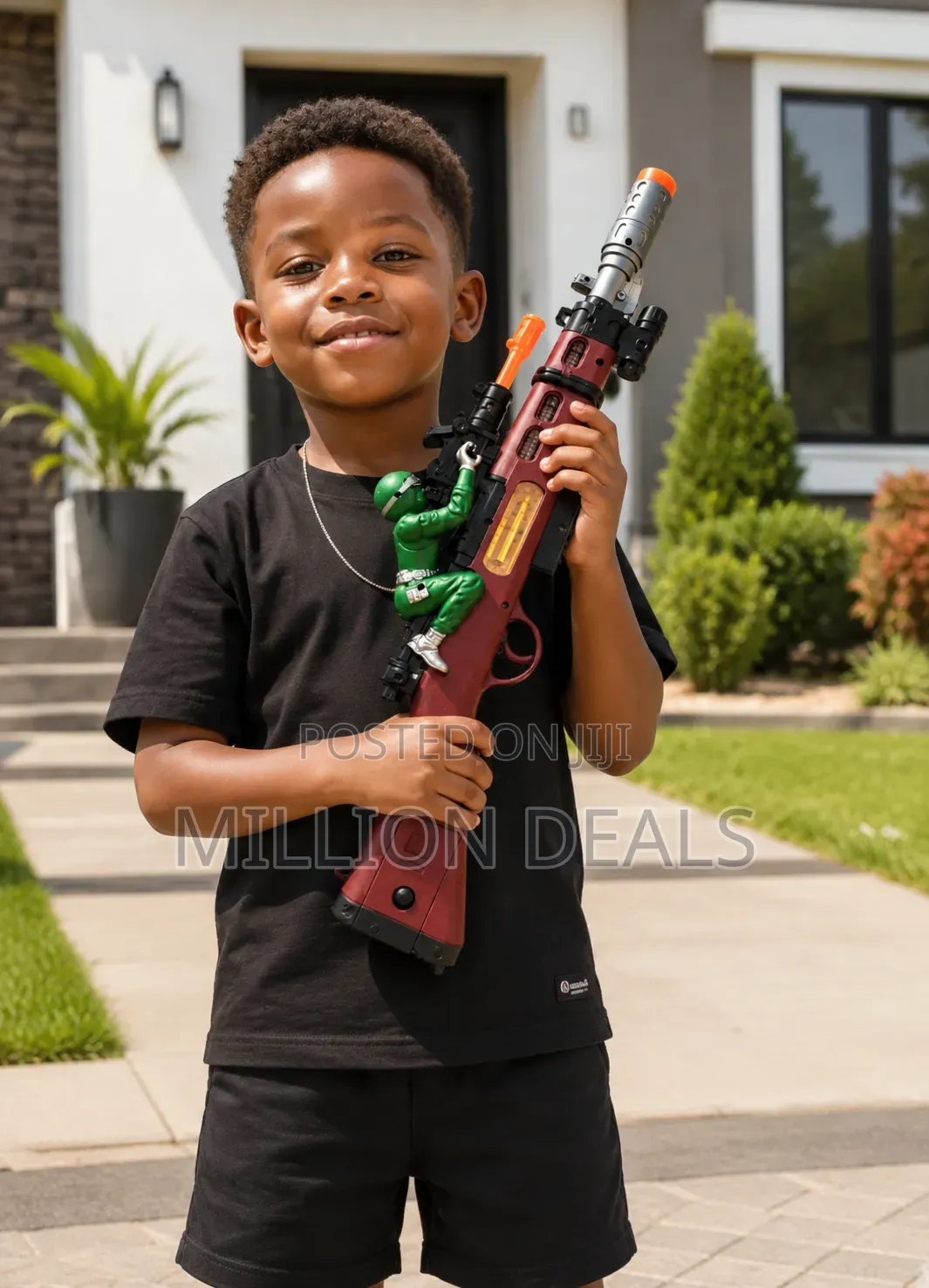Classic Electronic Kids Riffle Toy Gun Ages 6+