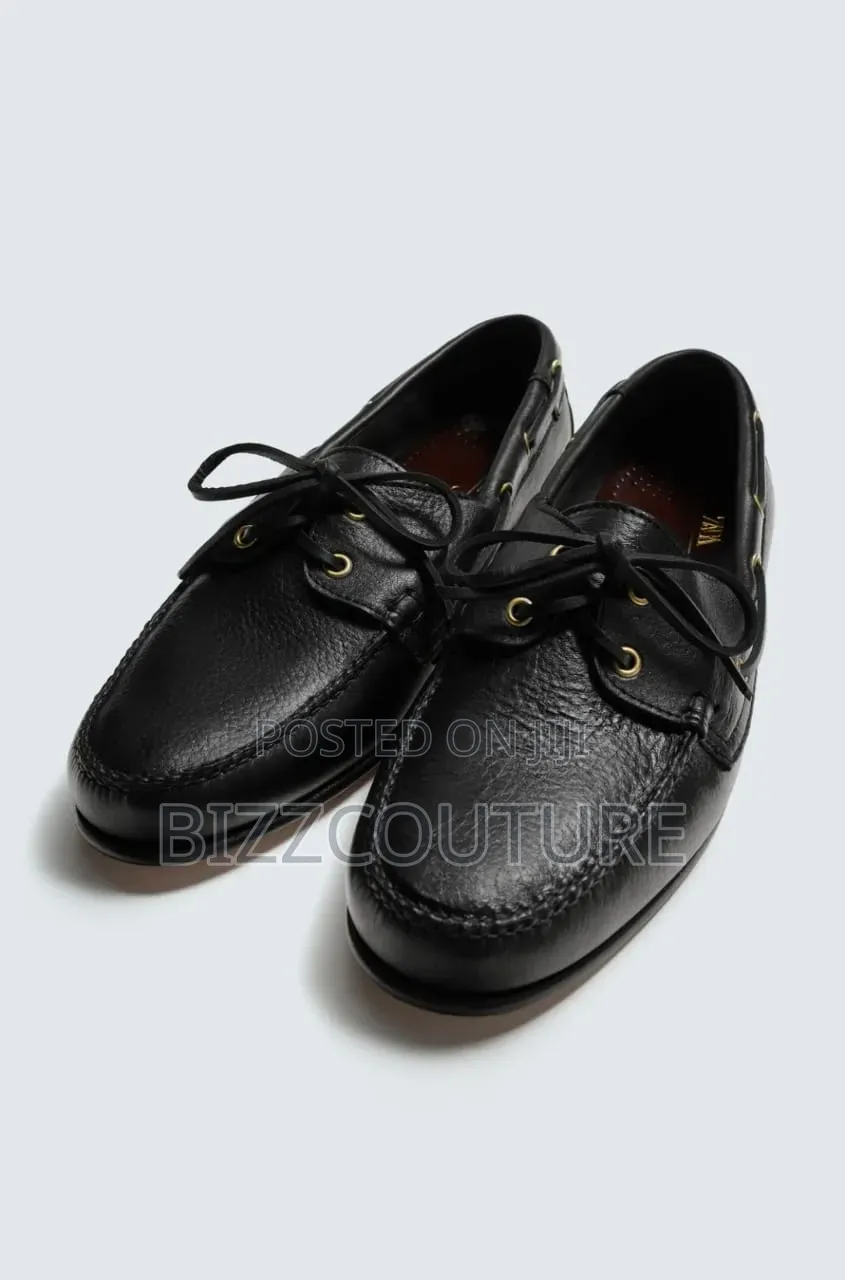 Original Zara Boat Shoes Men's Boat Shoes 100% Authentic Guaranteed