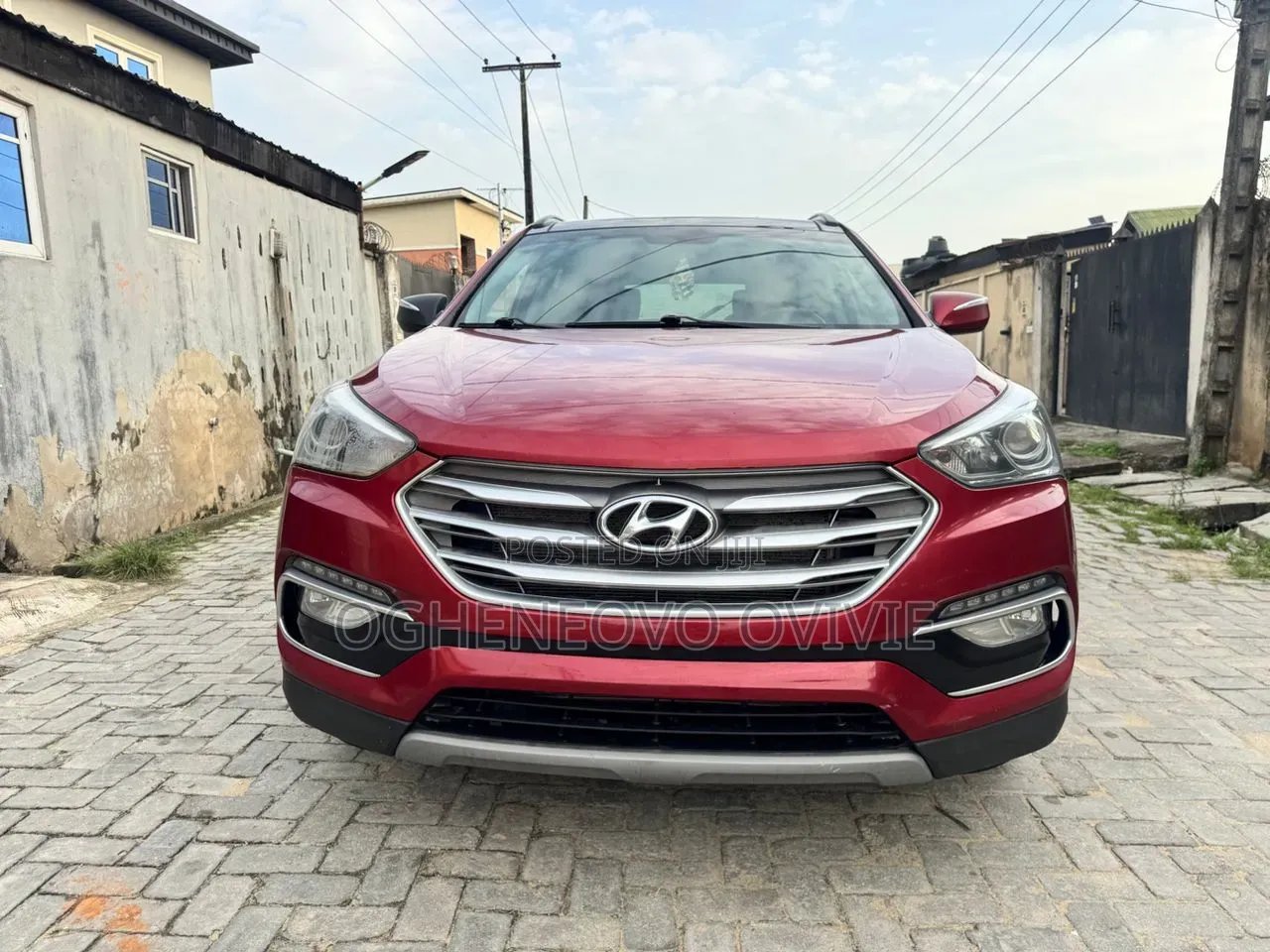 Hyundai Santa Fe SE AWD 2018 Red