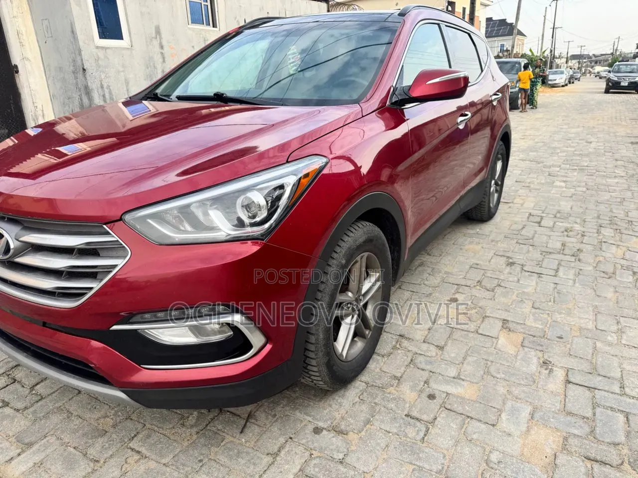 Hyundai Santa Fe SE AWD 2018 Red