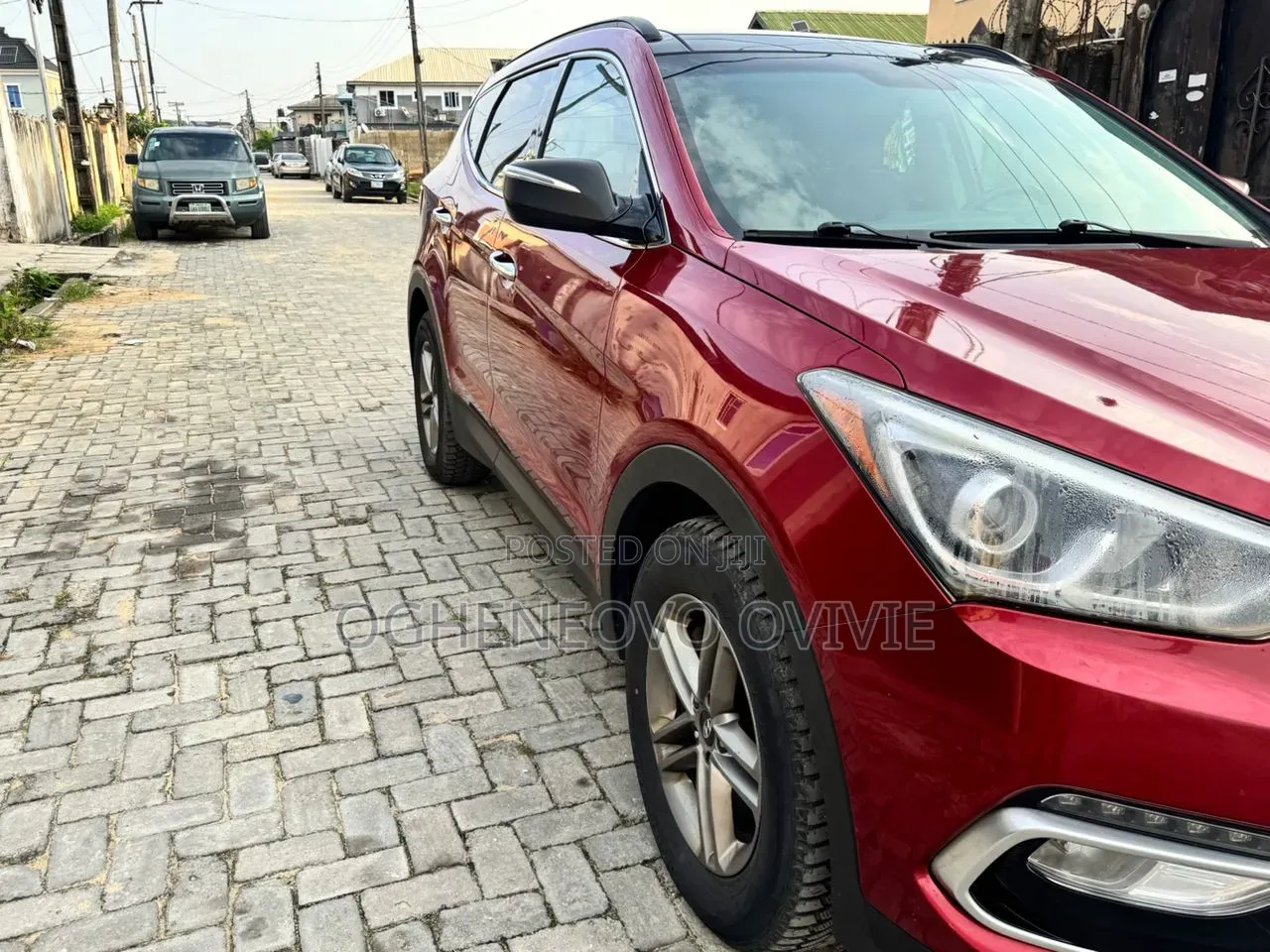 Hyundai Santa Fe SE AWD 2018 Red