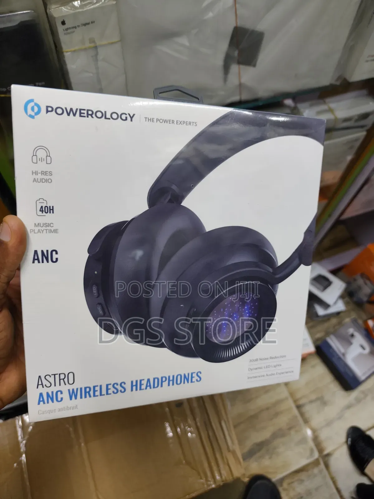 Powerology Astro Anc Wireless Headphone