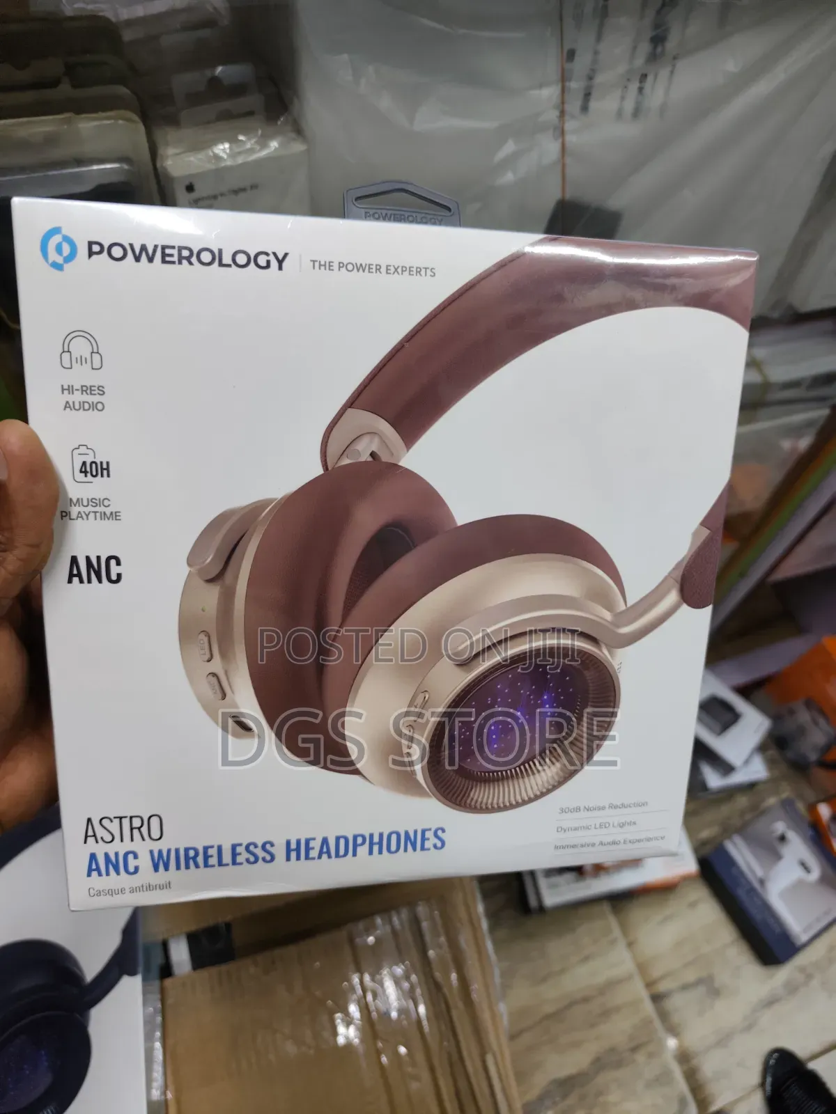 Powerology Astro Anc Wireless Headphone