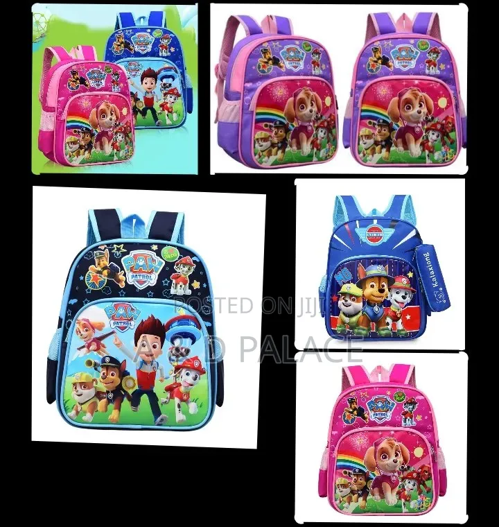 Cartoon Patter Kindergarten Backpack School Quality Bags Boys Girls