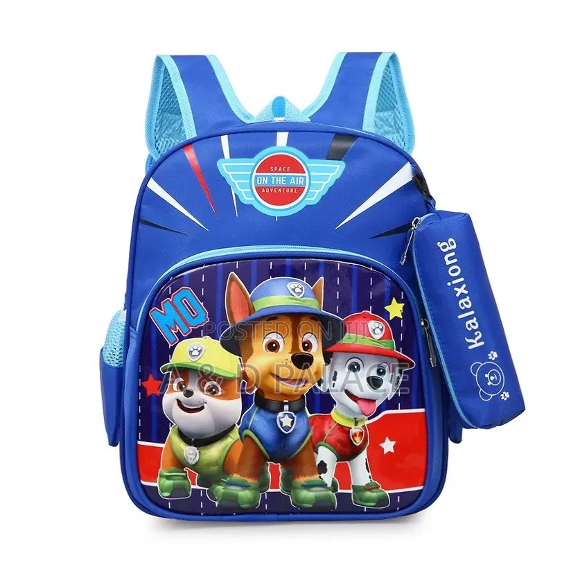 Cartoon Patter Kindergarten Backpack School Quality Bags Boys Girls