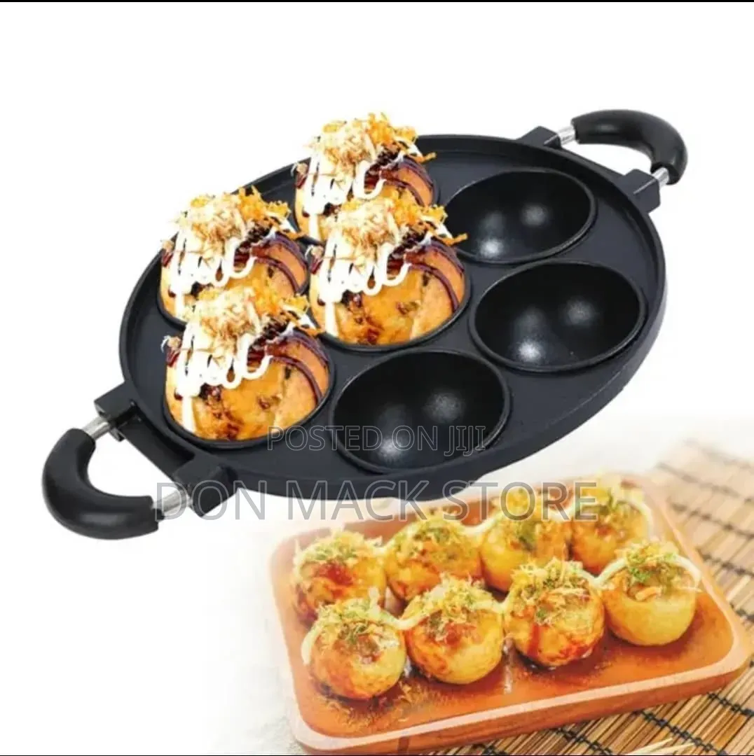 7 Holes Non Stick Aluminium Cast Pan Cake/Massa Pan