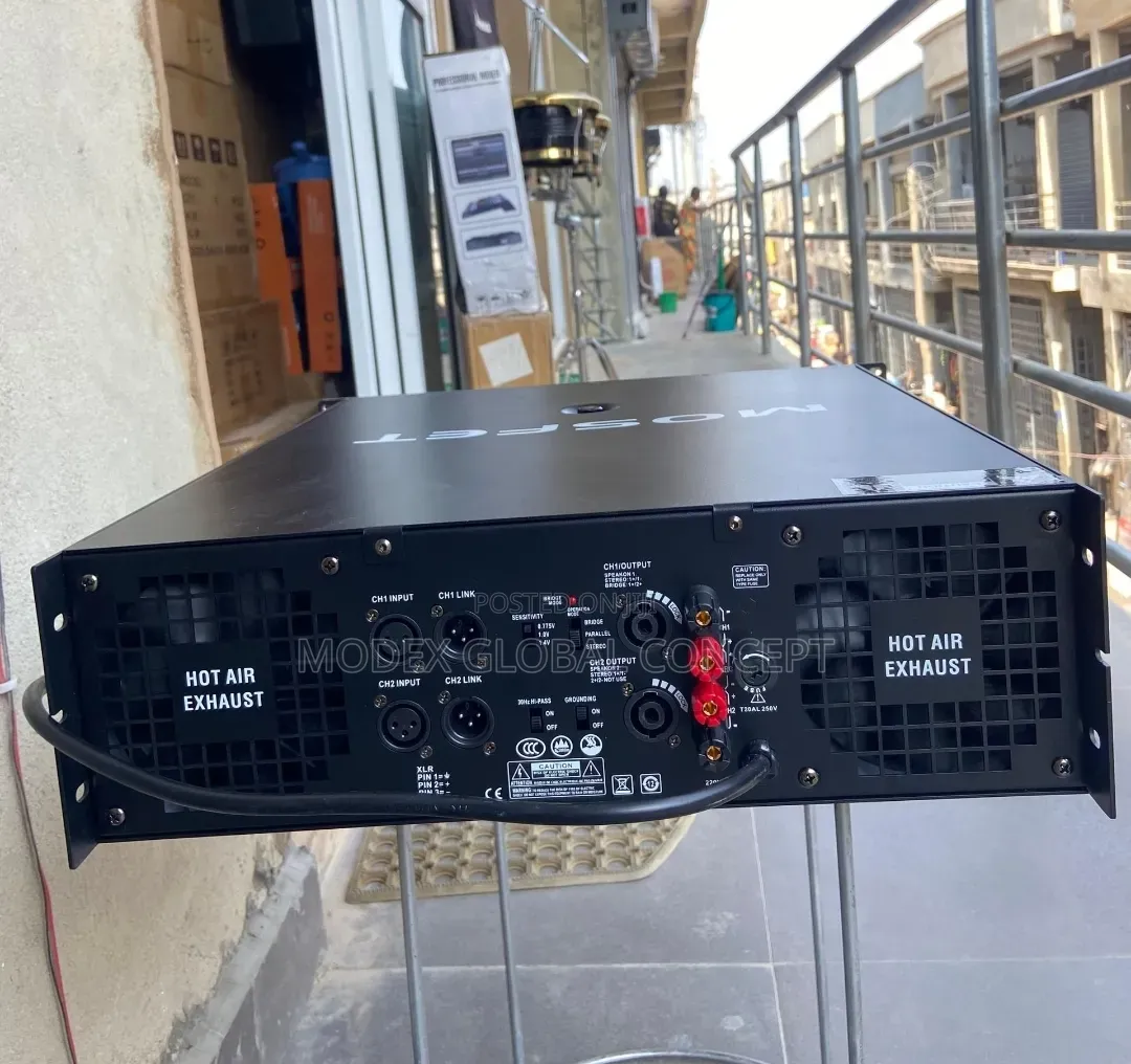 Throne Th 5000 Professional Power Amplifier.
