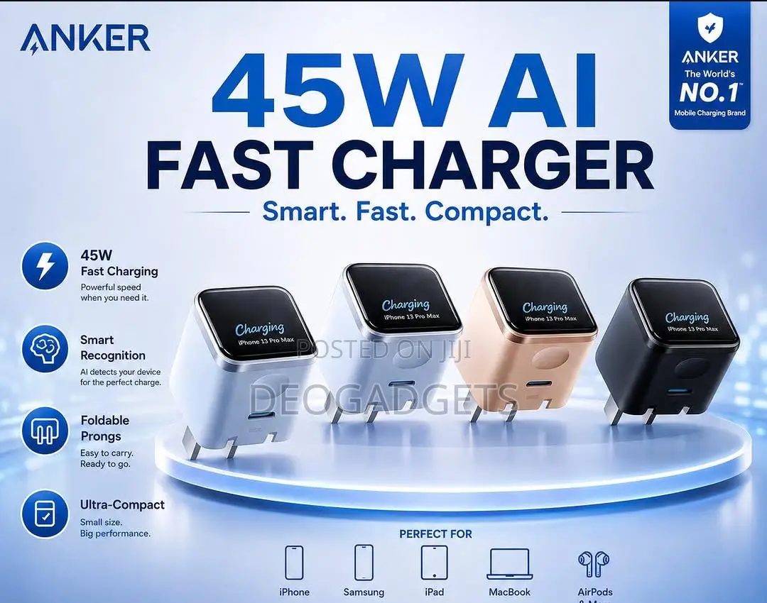 Anker Nano 45w, 1c Charger