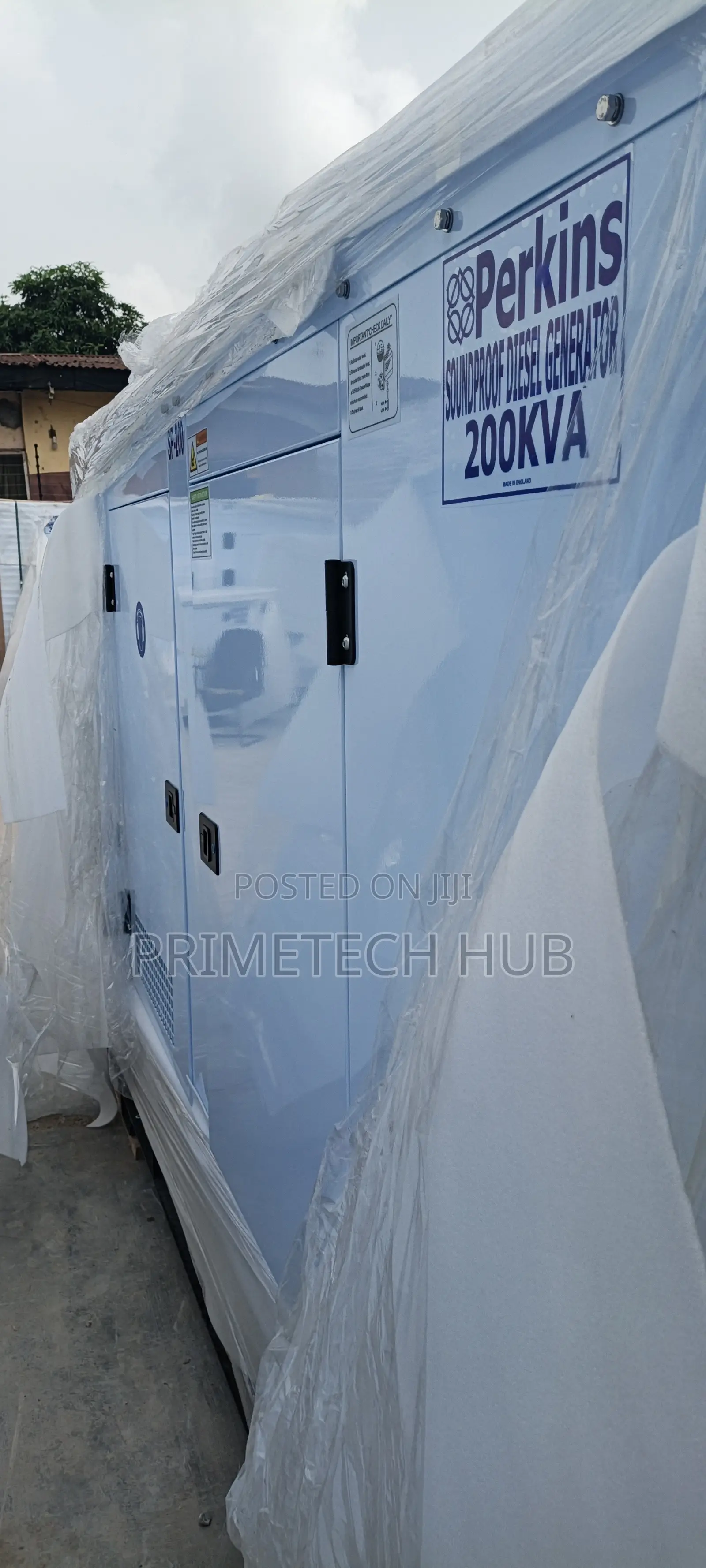 Efficient Three Phase Power With 200kva Perkins Generator