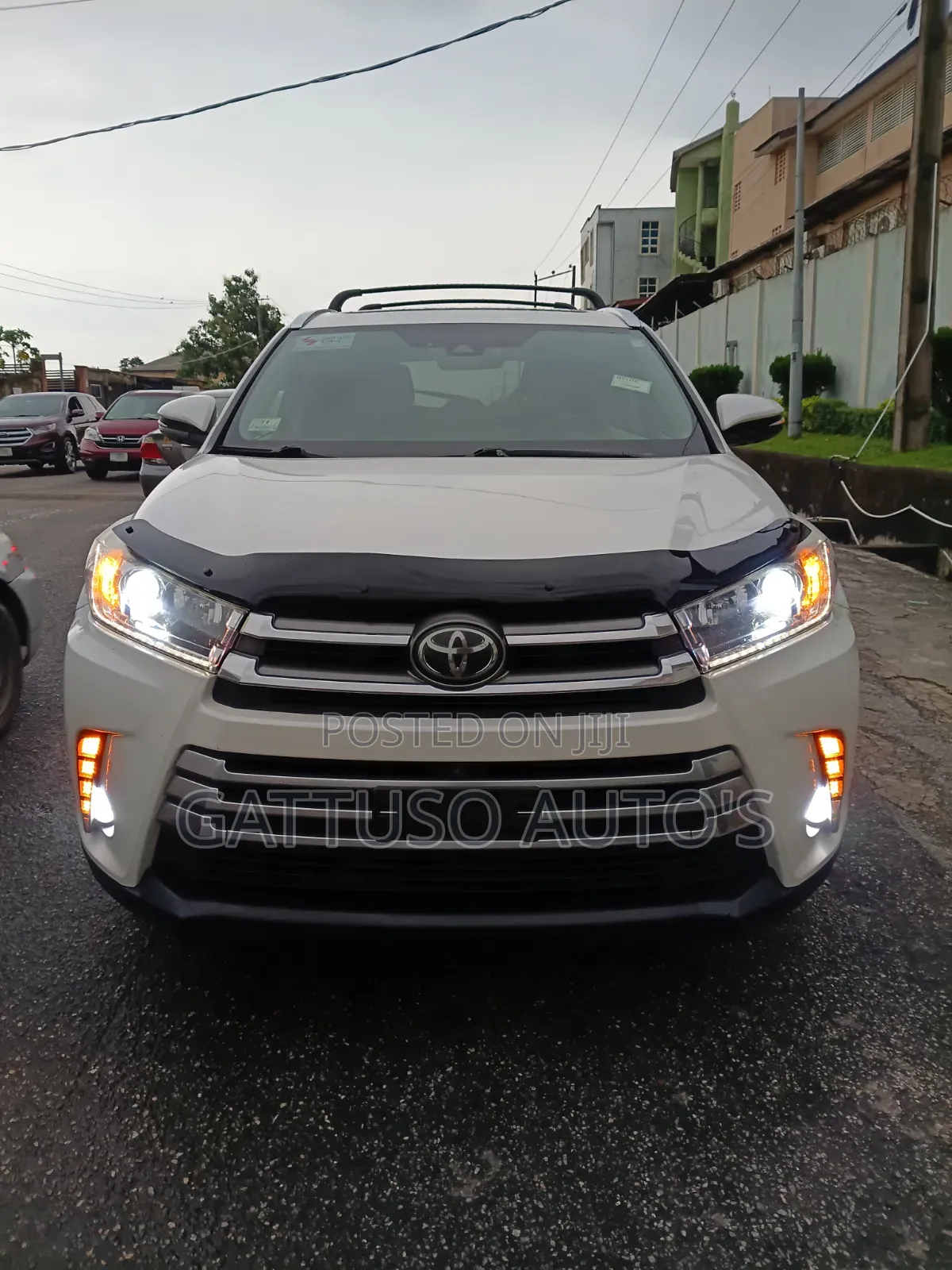 Toyota Highlander Limited 4x4 V6 (3.5L 6cyl 8A) 2018 White