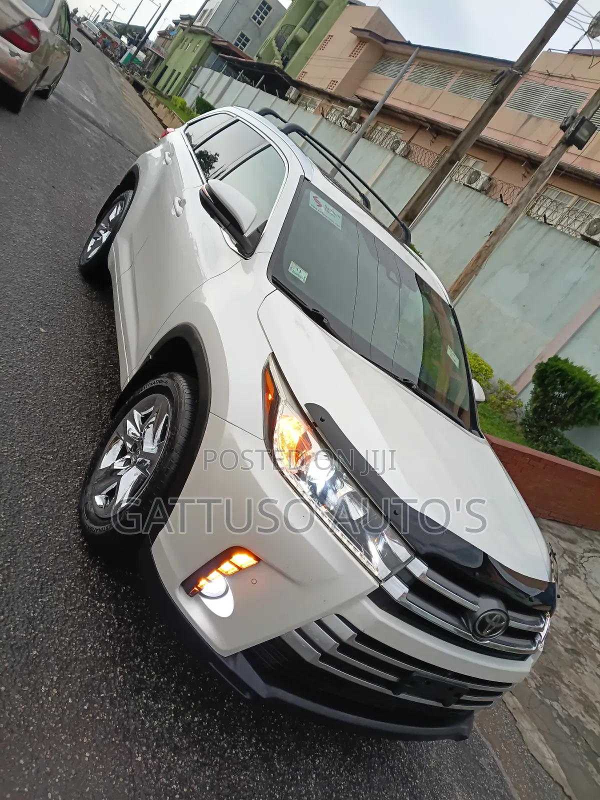 Toyota Highlander Limited 4x4 V6 (3.5L 6cyl 8A) 2018 White