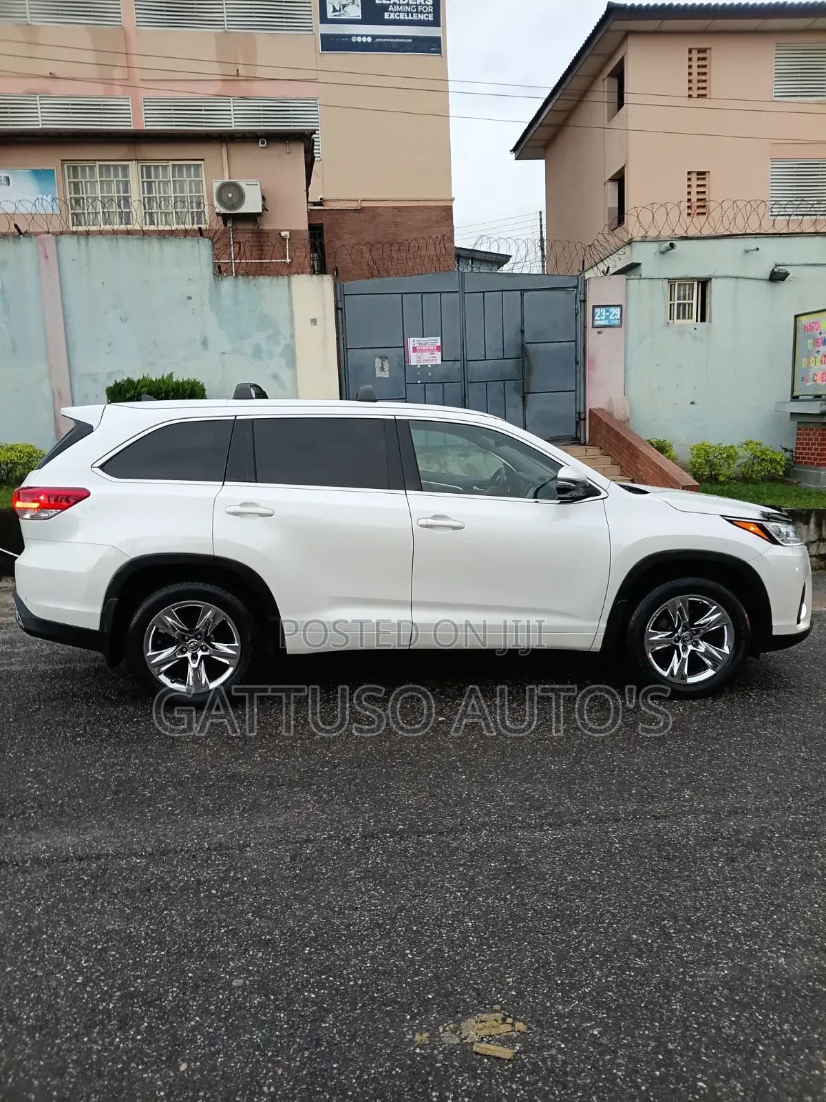 Toyota Highlander Limited 4x4 V6 (3.5L 6cyl 8A) 2018 White