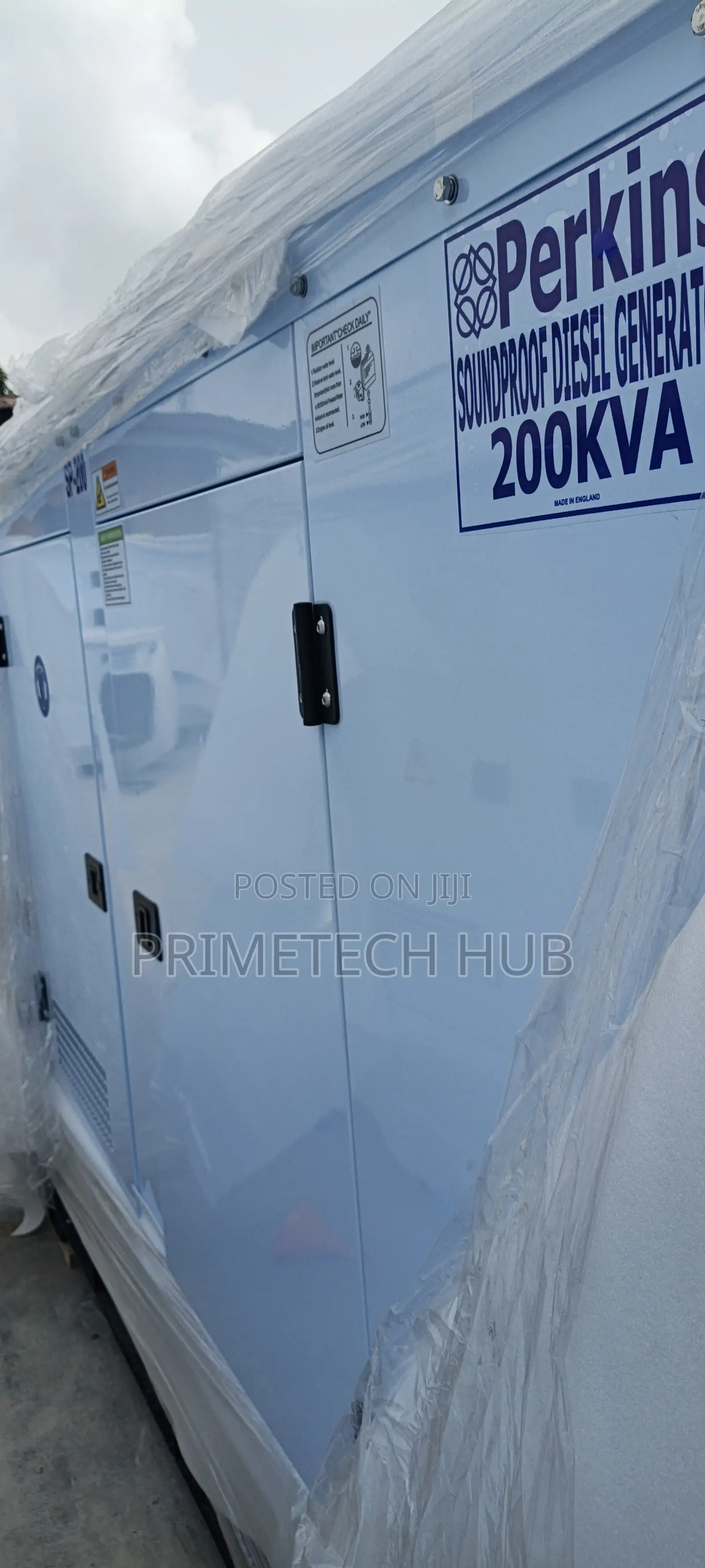 Large Capacity 200kva Perkins Diesel Generator for Sale