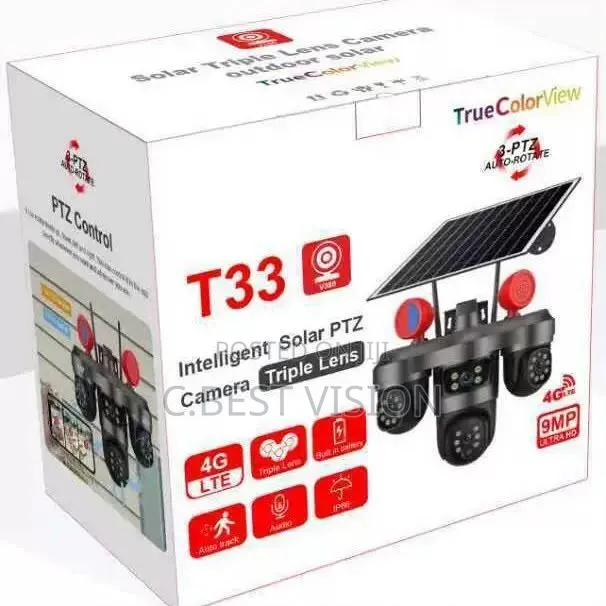 T33 3lens V380 3ptz Routing 3lens Camera.