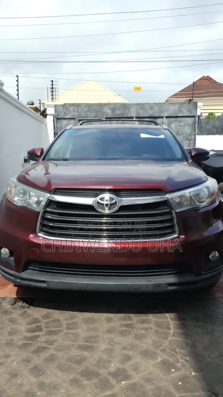 Toyota Highlander 2016 Red