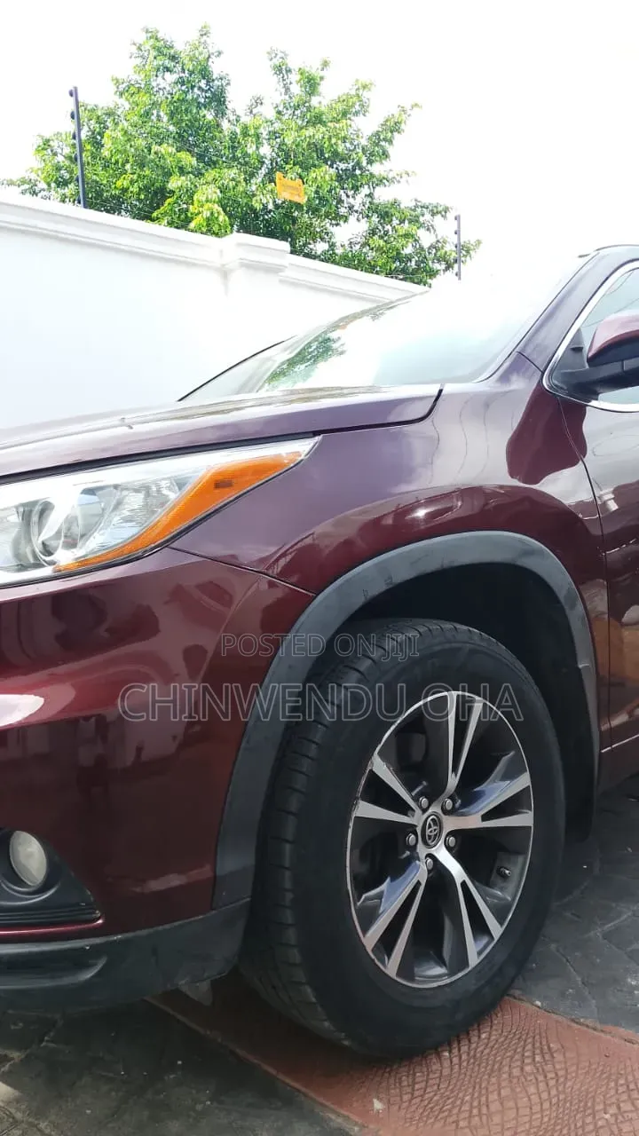 Toyota Highlander 2016 Red