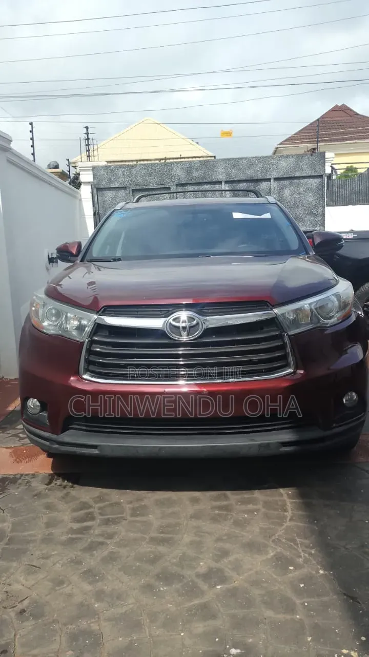 Toyota Highlander 2016 Red