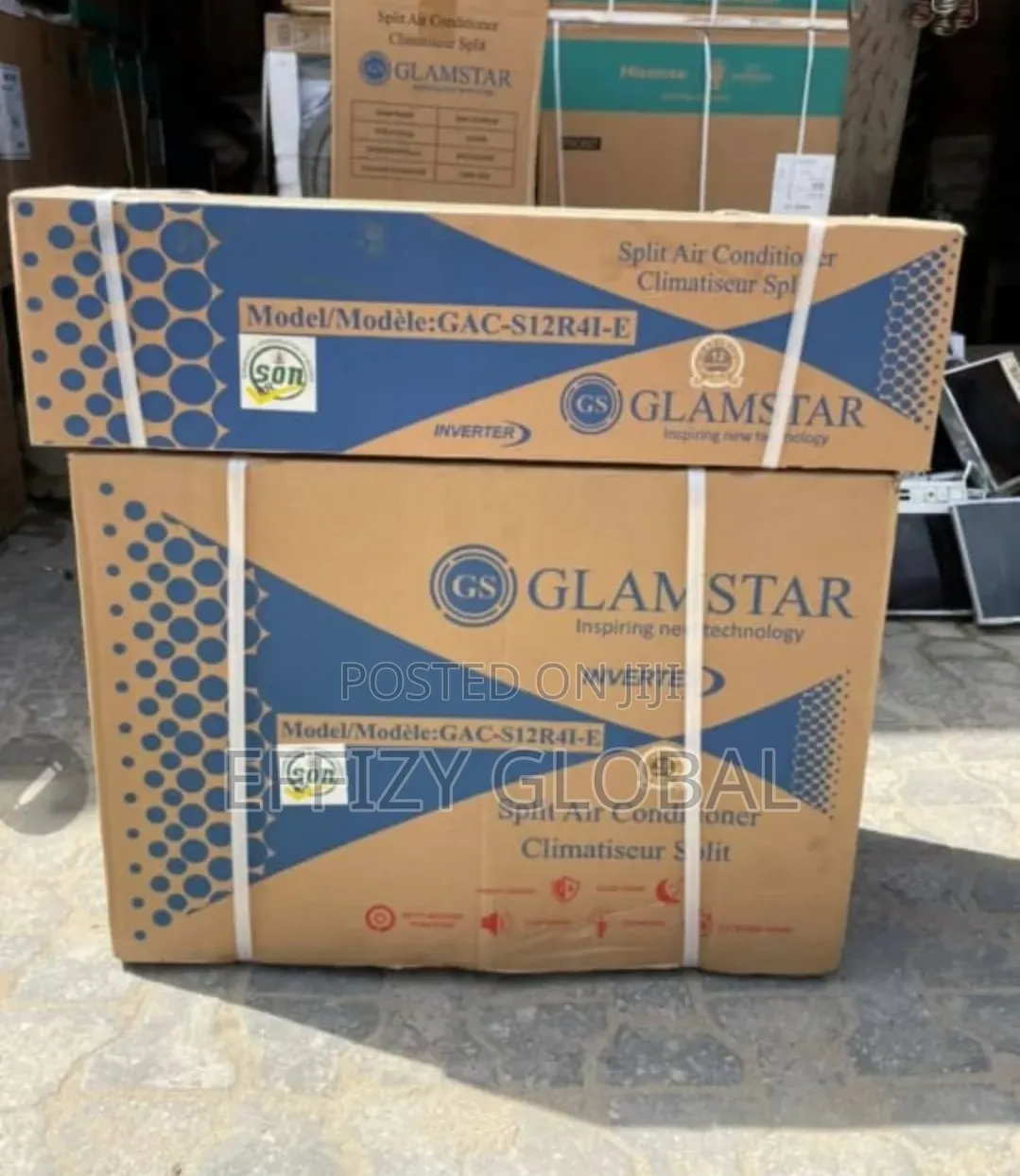 Brand New Glamstar Gac-S12r4i-E 1.5hp Inverter Split Air Conditioner.