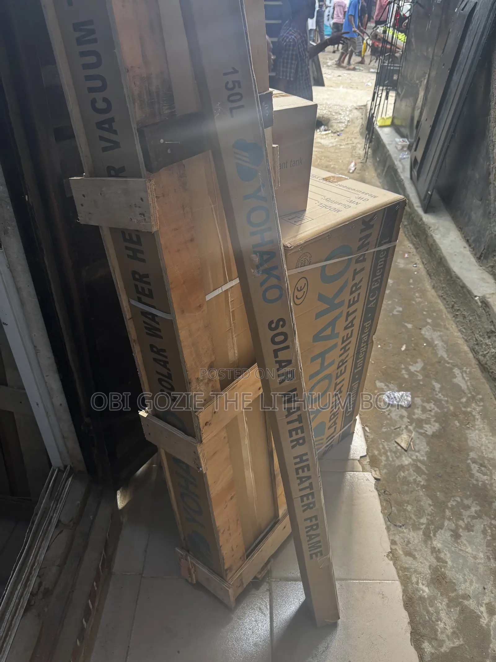 150 L Yohako Solar Water Heater 0nly Seller in Ojo Alaba International