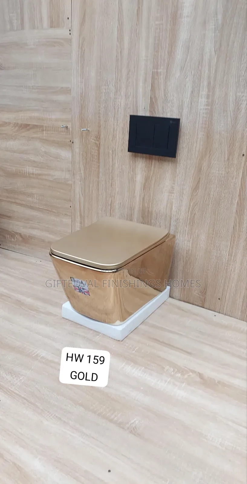 High-Quality Gold Conceal Water Closet
