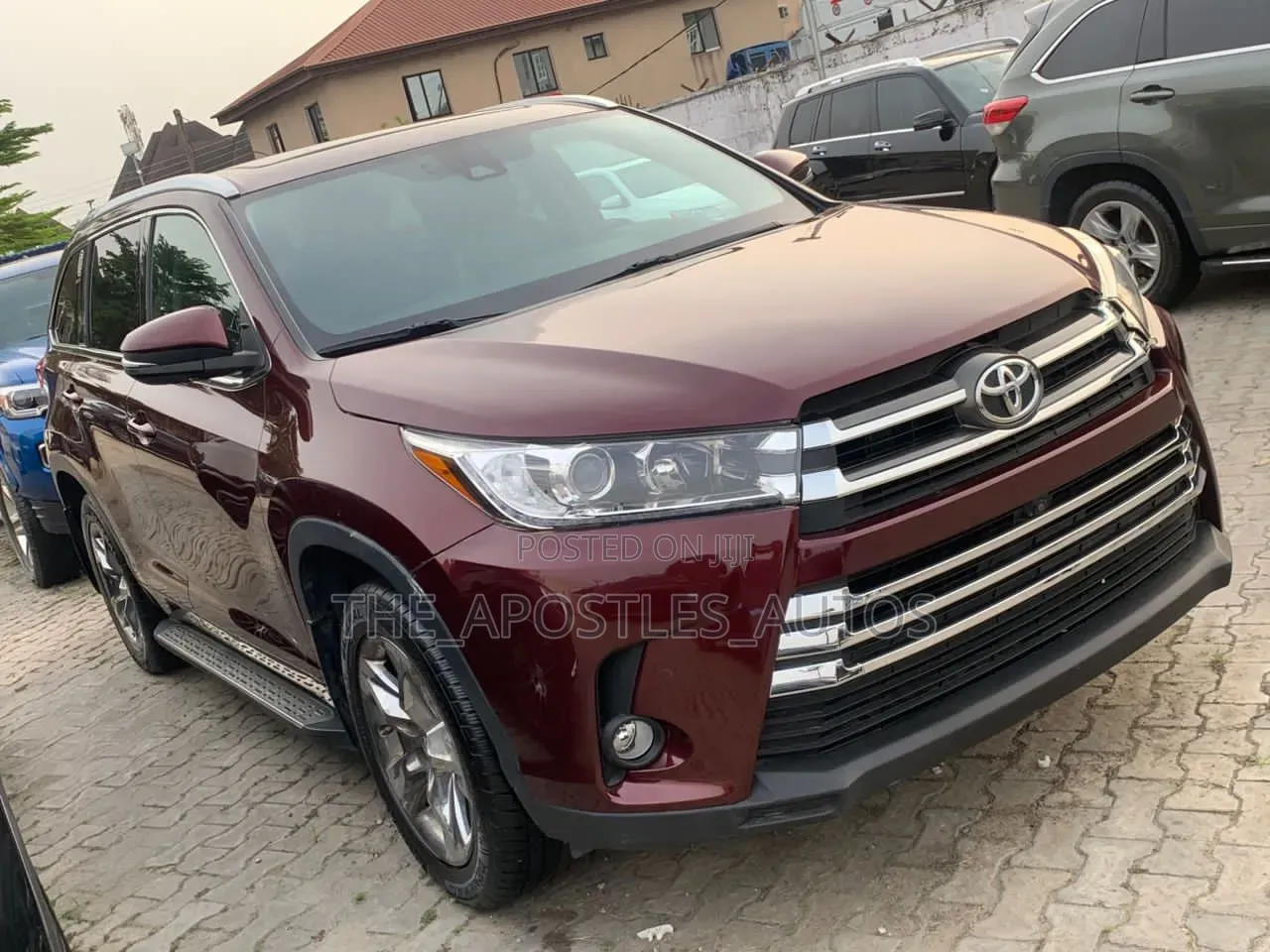 Toyota Highlander 2018 Burgundy