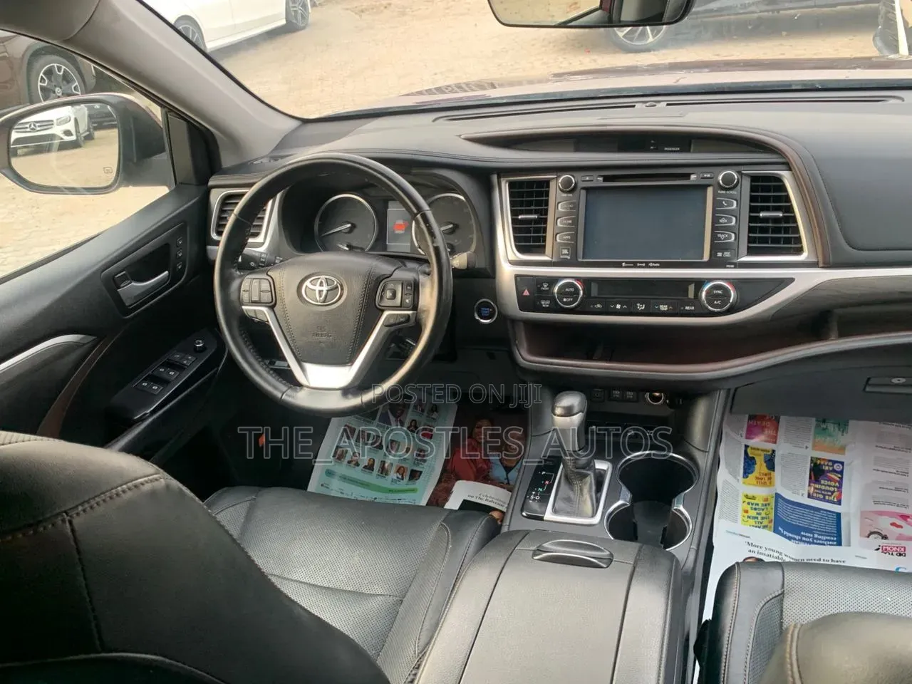 Toyota Highlander 2018 Burgundy