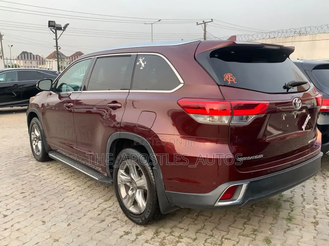Toyota Highlander 2018 Burgundy