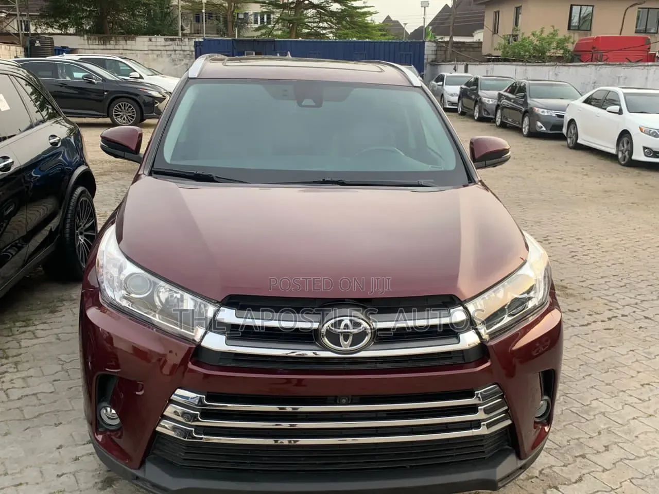 Toyota Highlander 2018 Burgundy
