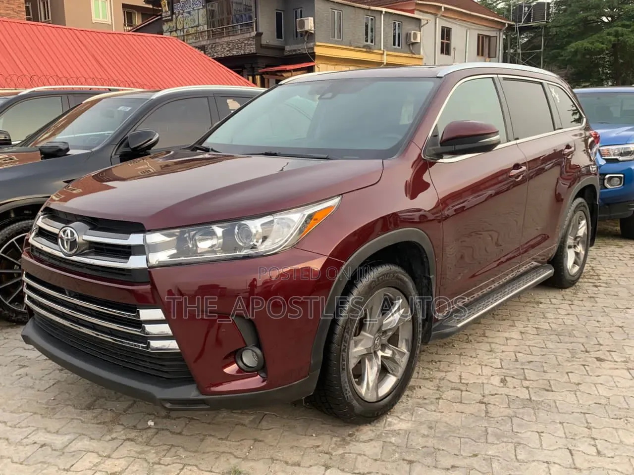 Toyota Highlander 2018 Burgundy