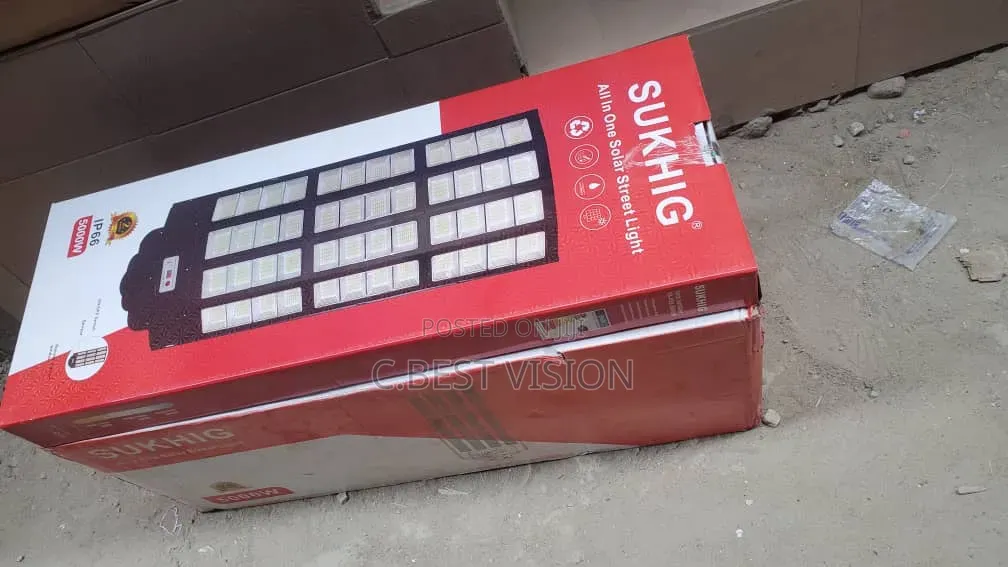48eyes All-One Solar Streetlight 5000w. Price 90,000