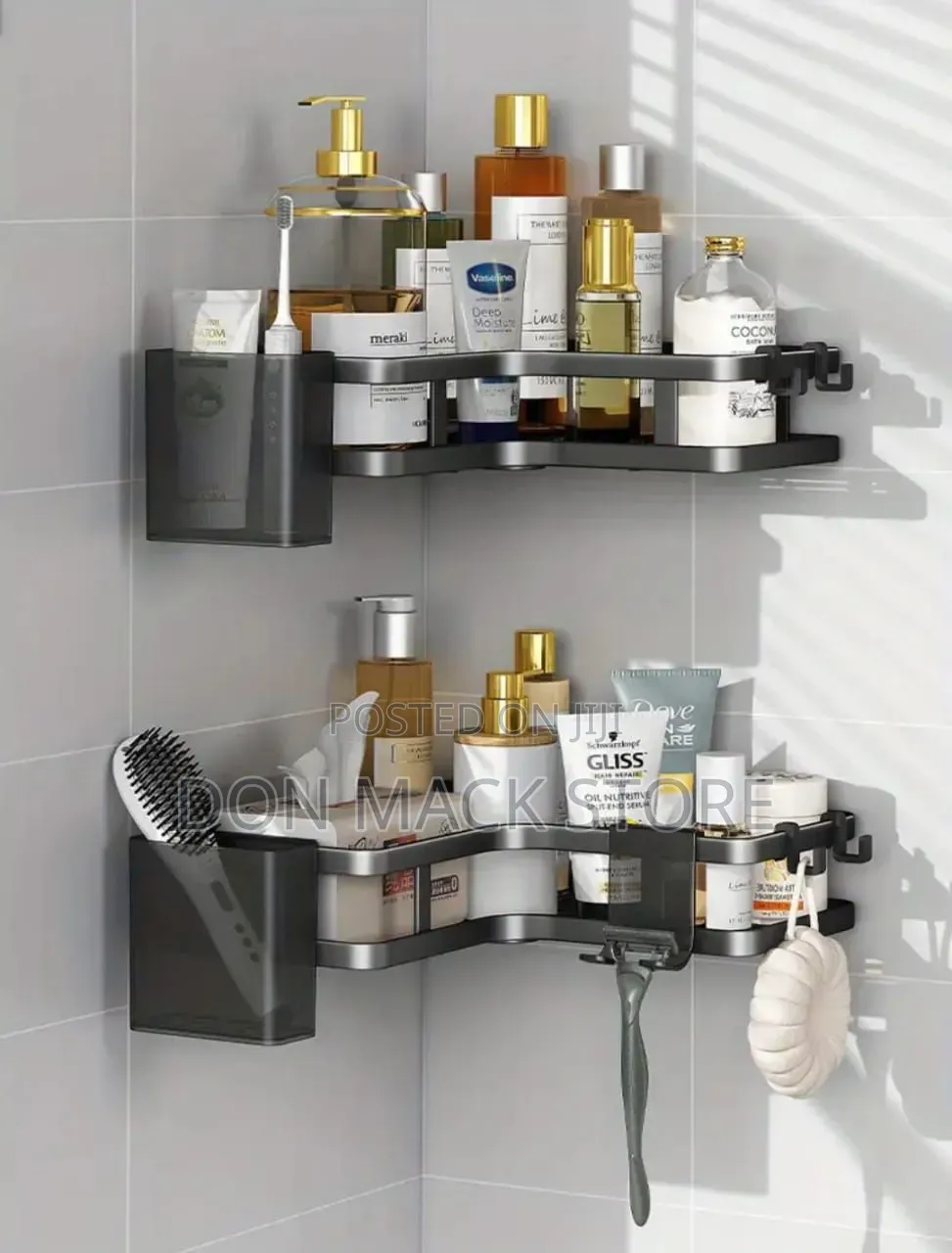 2in1 Corner Candy Steel Corner Shelves Kitchen , Storage Racks