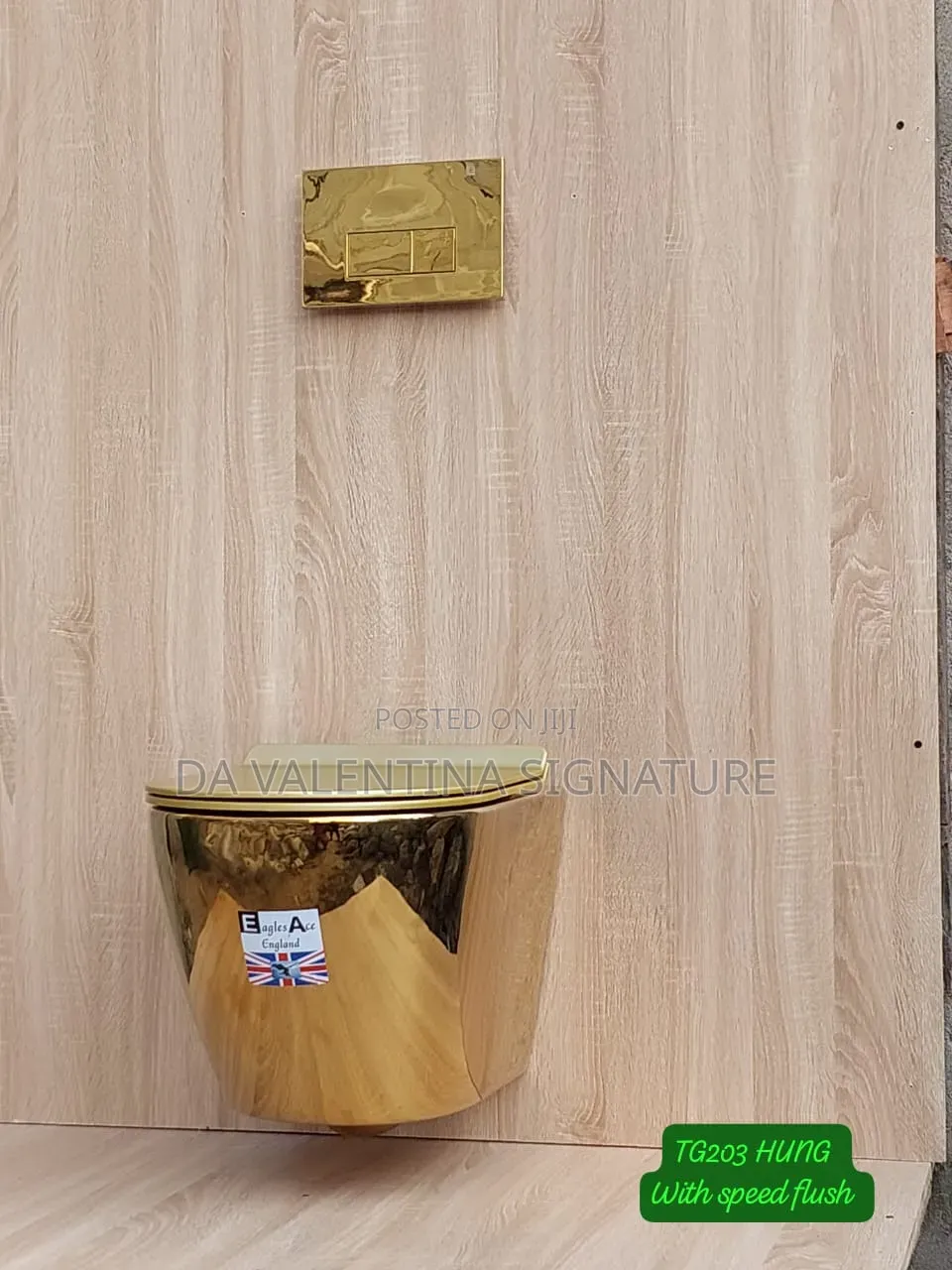 Luxurious Gold Conceal Water Closet