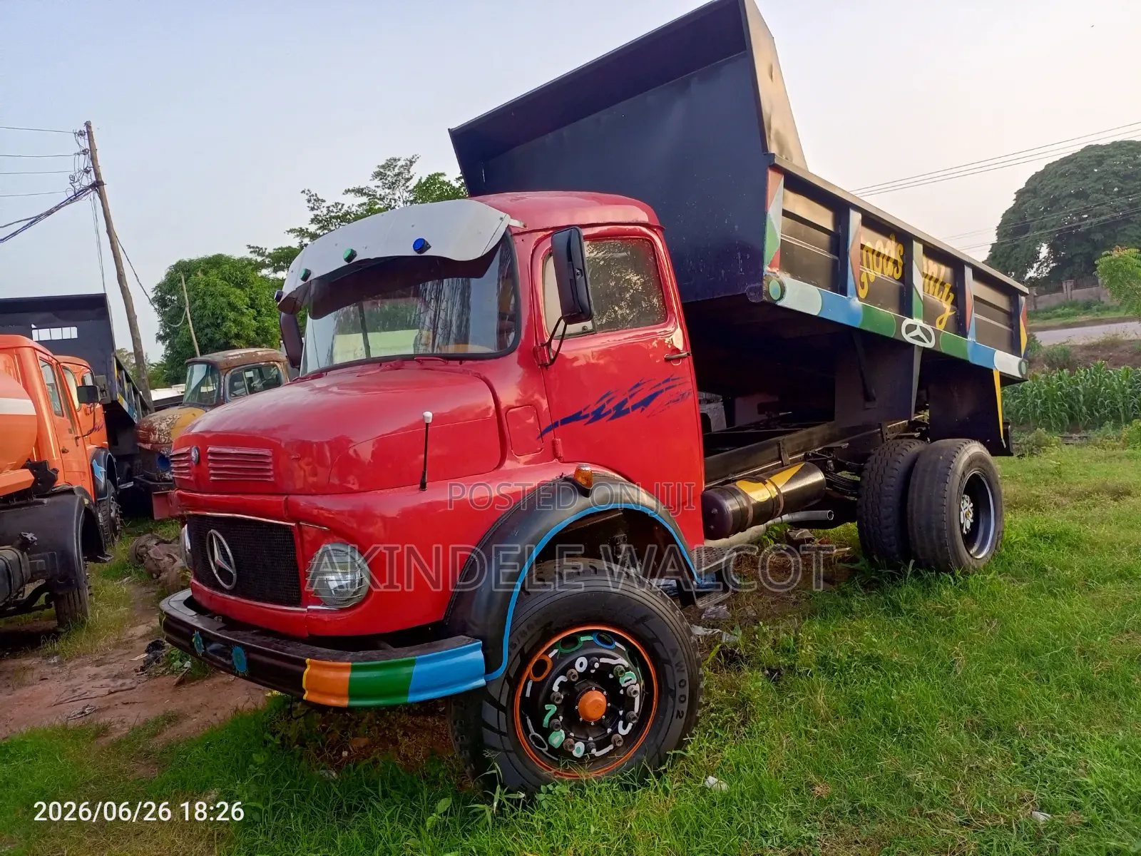 Benz Tipping Truck